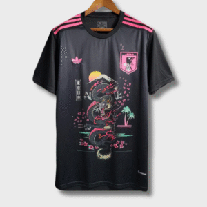 Japan 2023 Special Edition Black Pink Shirt