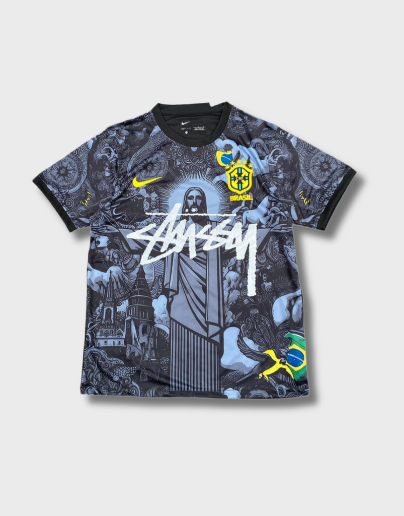 STÜSSY 2024 special edition Brasil black kit – Jesus edition