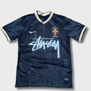 STÜSSY x “BRASIL” JERSEY - BLACK WORLD CUP EDITION
