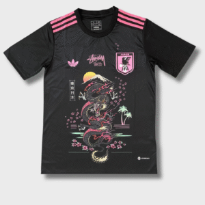 STÜSSY x “JAPAN” JERSEY - BLACK DRAGON