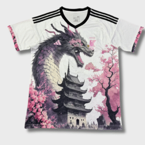 STÜSSY x “JAPAN” JERSEY - PINK DRAGON