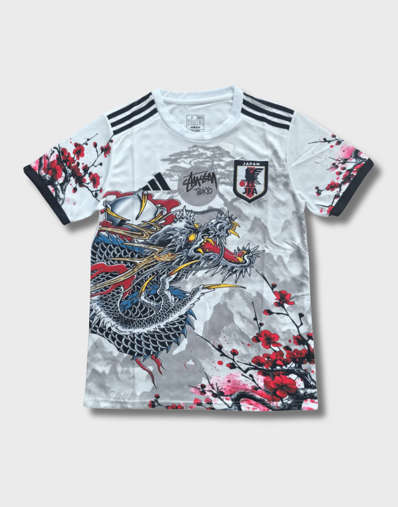 STÜSSY x “JAPAN” JERSEY – RED DRAGON